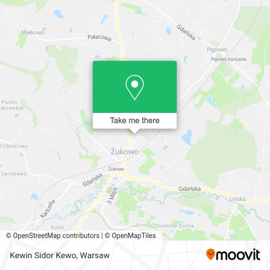 Kewin Sidor Kewo map