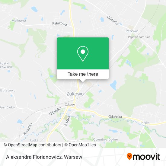 Aleksandra Florianowicz map