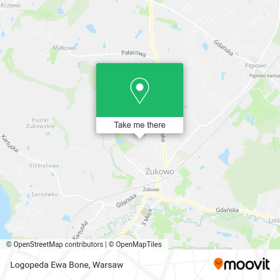 Карта Logopeda Ewa Bone