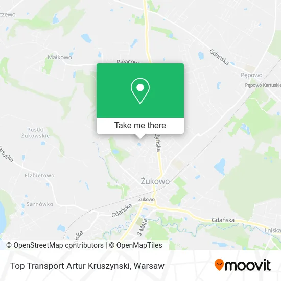 Top Transport Artur Kruszynski map