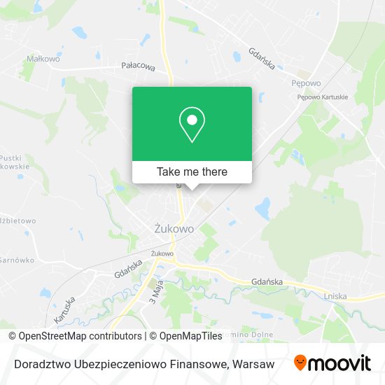 Doradztwo Ubezpieczeniowo Finansowe map