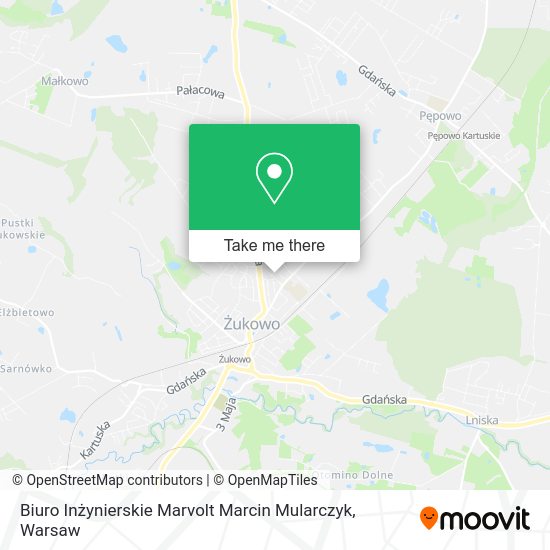 Biuro Inżynierskie Marvolt Marcin Mularczyk map