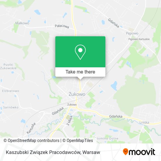 Kaszubski Związek Pracodawców map