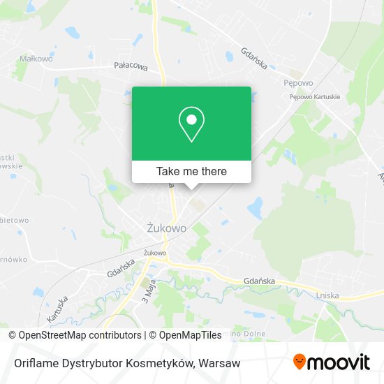 Oriflame Dystrybutor Kosmetyków map