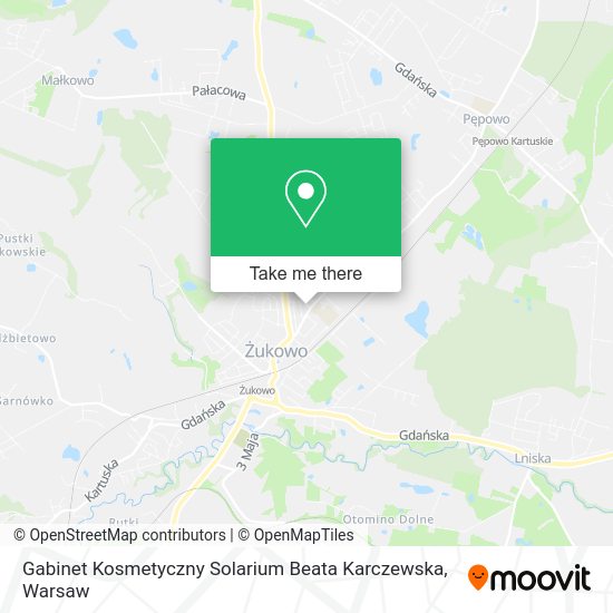 Gabinet Kosmetyczny Solarium Beata Karczewska map