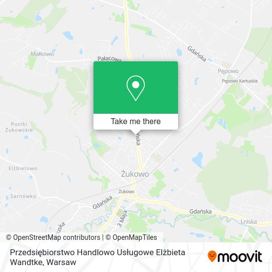 Przedsiębiorstwo Handlowo Usługowe Elżbieta Wandtke map