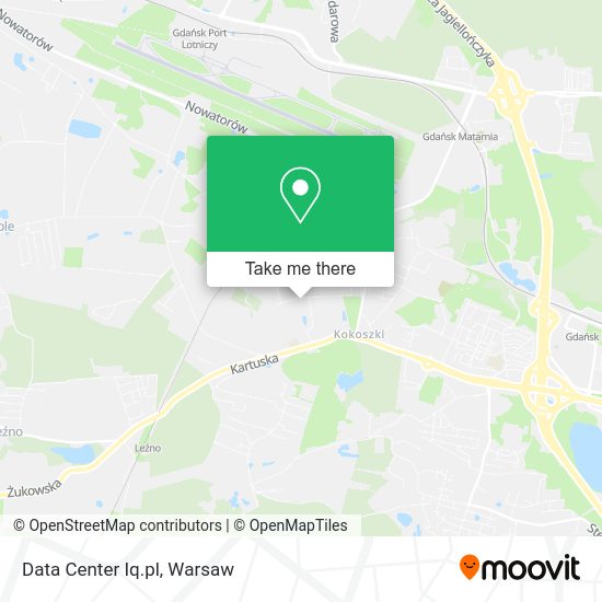 Data Center Iq.pl map
