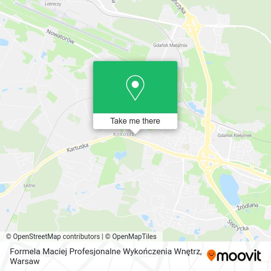 Formela Maciej Profesjonalne Wykończenia Wnętrz map