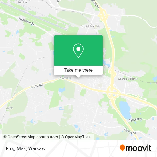 Карта Frog Mak