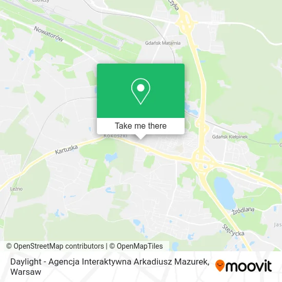 Карта Daylight - Agencja Interaktywna Arkadiusz Mazurek