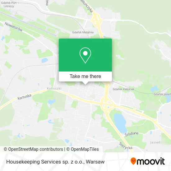 Карта Housekeeping Services sp. z o.o.