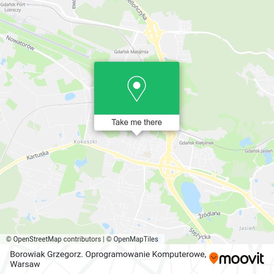 Карта Borowiak Grzegorz. Oprogramowanie Komputerowe