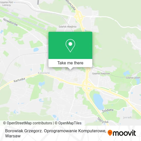 Карта Borowiak Grzegorz. Oprogramowanie Komputerowe