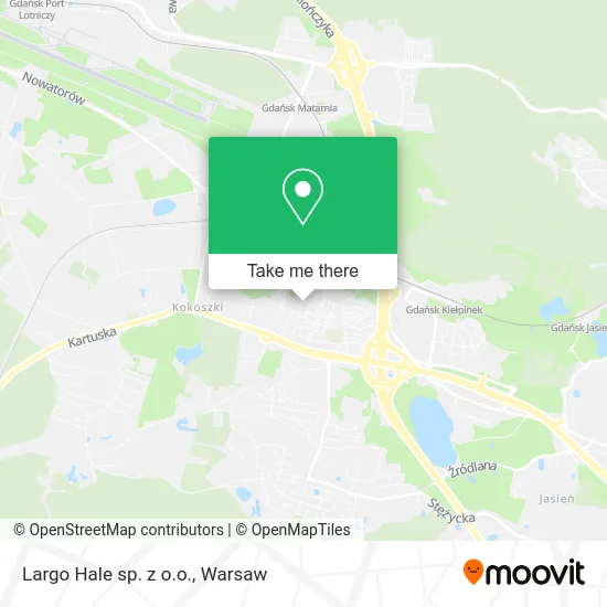 Карта Largo Hale sp. z o.o.