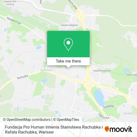 Fundacja Pro Human Imienia Stanisława Rachubka i Rafała Rachubka map