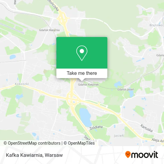 Карта Kafka Kawiarnia