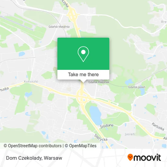 Карта Dom Czekolady