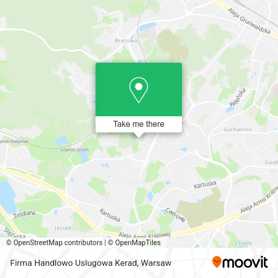 Карта Firma Handlowo Uslugowa Kerad