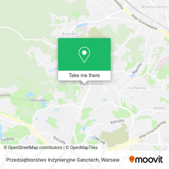 Przedsiębiorstwo Inżynieryjne Ganctech map