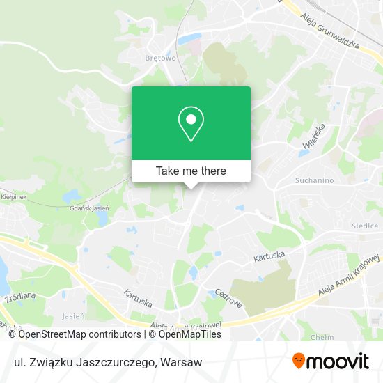 ul. Związku Jaszczurczego map