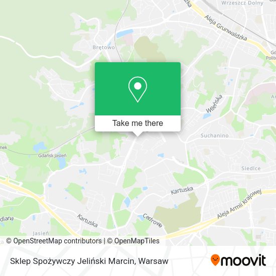 Sklep Spożywczy Jeliński Marcin map