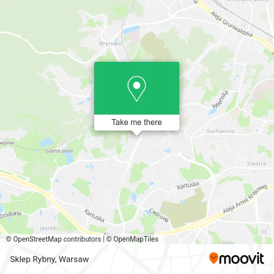Sklep Rybny map