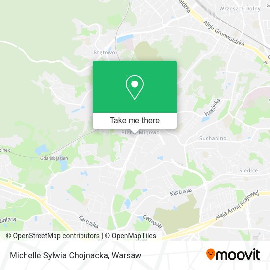 Michelle Sylwia Chojnacka map