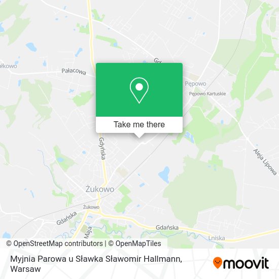 Myjnia Parowa u Sławka Sławomir Hallmann map