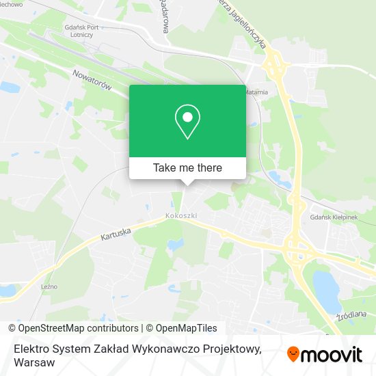 Карта Elektro System Zakład Wykonawczo Projektowy