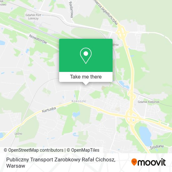 Publiczny Transport Zarobkowy Rafał Cichosz map