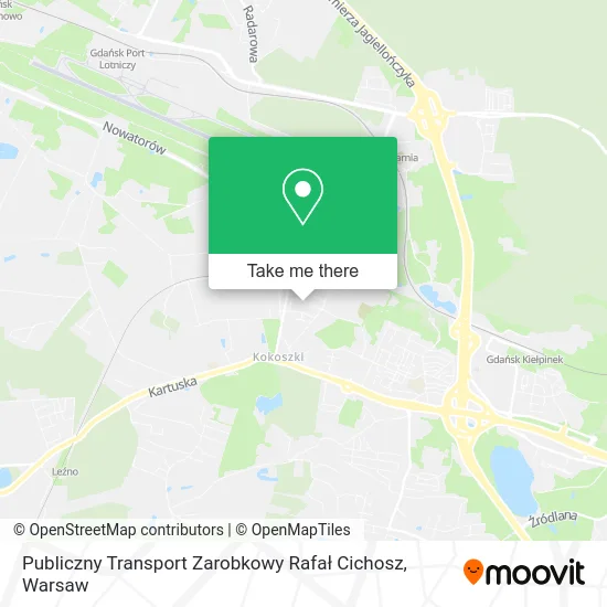 Карта Publiczny Transport Zarobkowy Rafał Cichosz