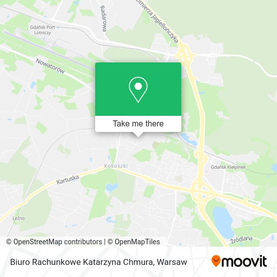 Biuro Rachunkowe Katarzyna Chmura map