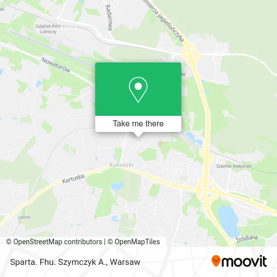 Карта Sparta. Fhu. Szymczyk A.