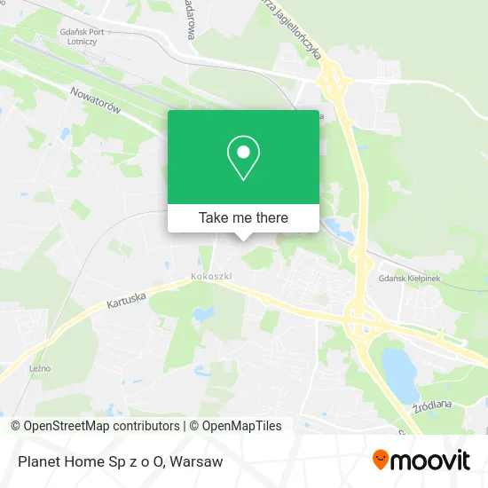 Карта Planet Home Sp z o O