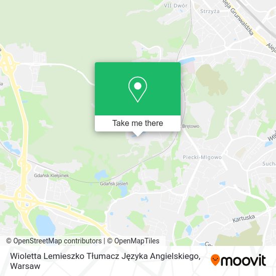 Wioletta Lemieszko Tłumacz Języka Angielskiego map