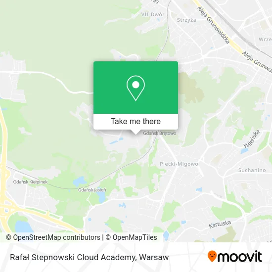 Rafał Stepnowski Cloud Academy map