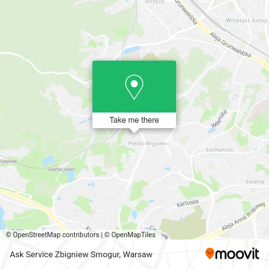Карта Ask Service Zbigniew Smogur