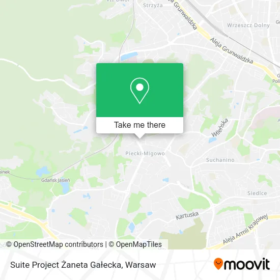 Suite Project Żaneta Gałecka map
