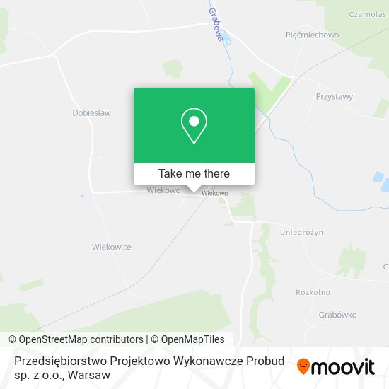 Przedsiębiorstwo Projektowo Wykonawcze Probud sp. z o.o. map