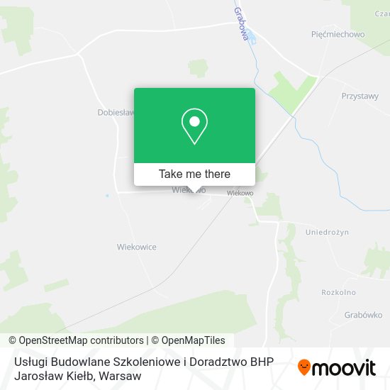 Usługi Budowlane Szkoleniowe i Doradztwo BHP Jarosław Kiełb map