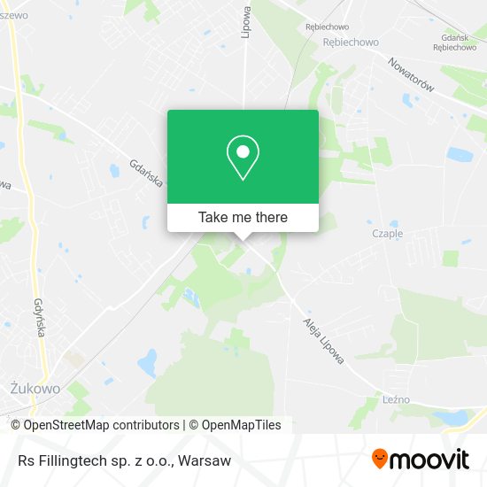 Rs Fillingtech sp. z o.o. map