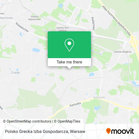 Polsko Grecka Izba Gospodarcza map