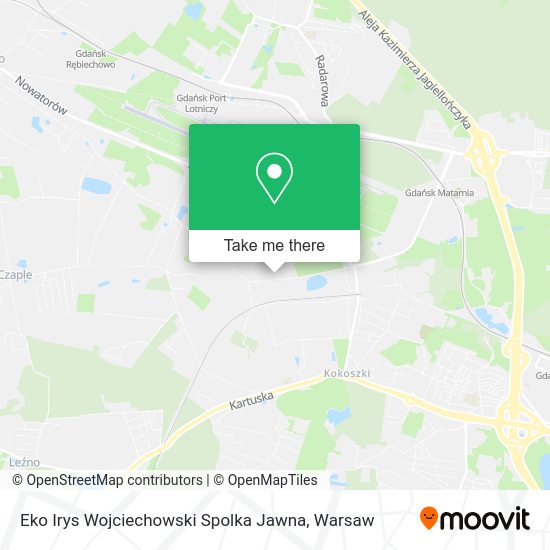 Eko Irys Wojciechowski Spolka Jawna map