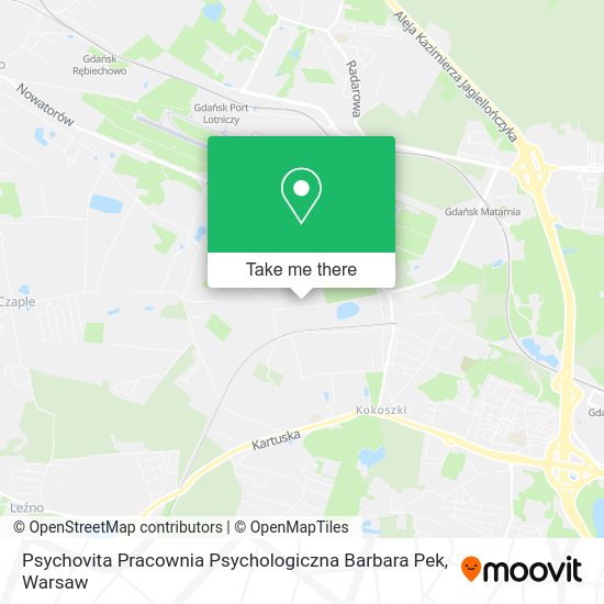 Карта Psychovita Pracownia Psychologiczna Barbara Pek