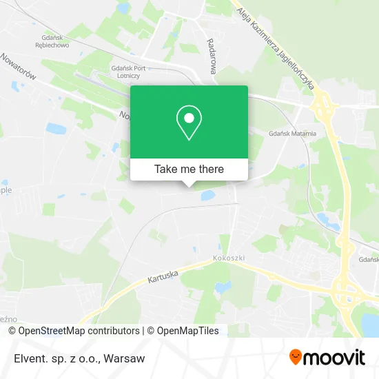 Карта Elvent. sp. z o.o.
