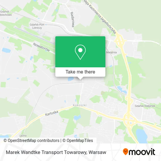 Карта Marek Wandtke Transport Towarowy