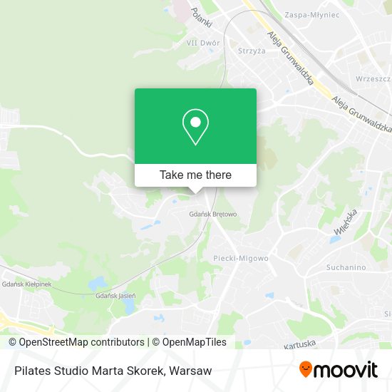 Pilates Studio Marta Skorek map