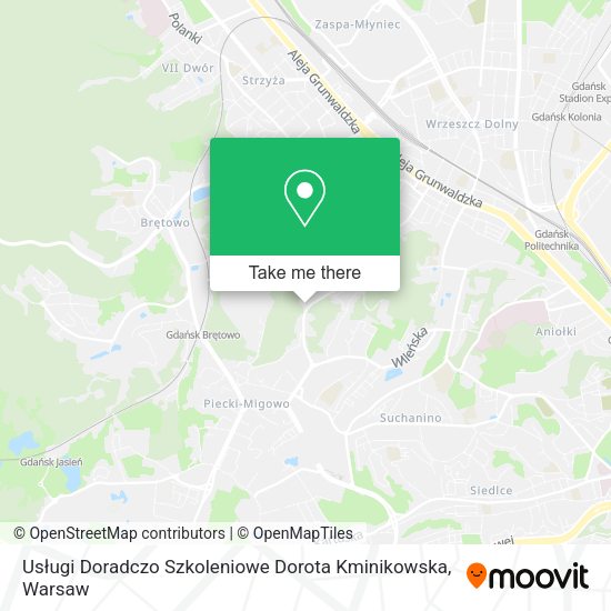 Usługi Doradczo Szkoleniowe Dorota Kminikowska map