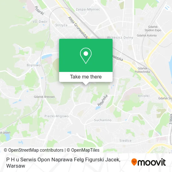 Карта P H u Serwis Opon Naprawa Felg Figurski Jacek