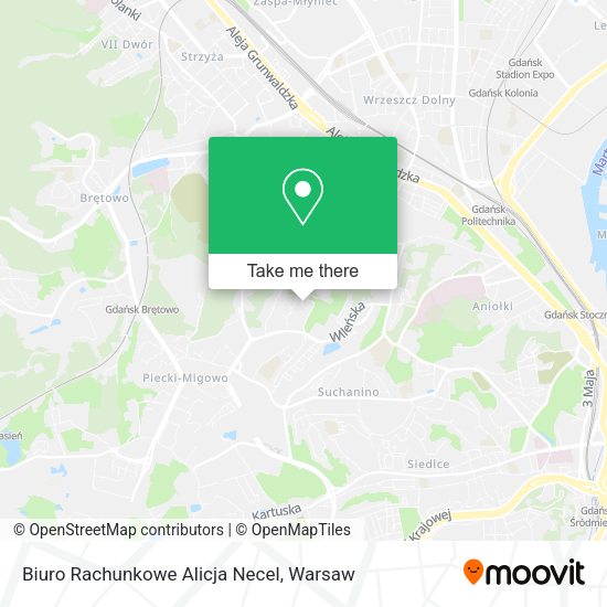 Biuro Rachunkowe Alicja Necel map